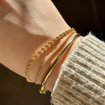 Cordel armbånd i 8 kt guld 5711008363879